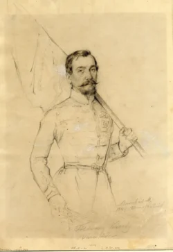 Földváry Károly portréja – Barabás Miklós rajza, 1849 körül Barabás Miklós litográfia Földváry Károly portréjáról 1849 körül